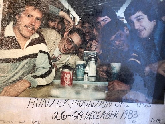 Me and my high school friends at Hunter Mt Ski.